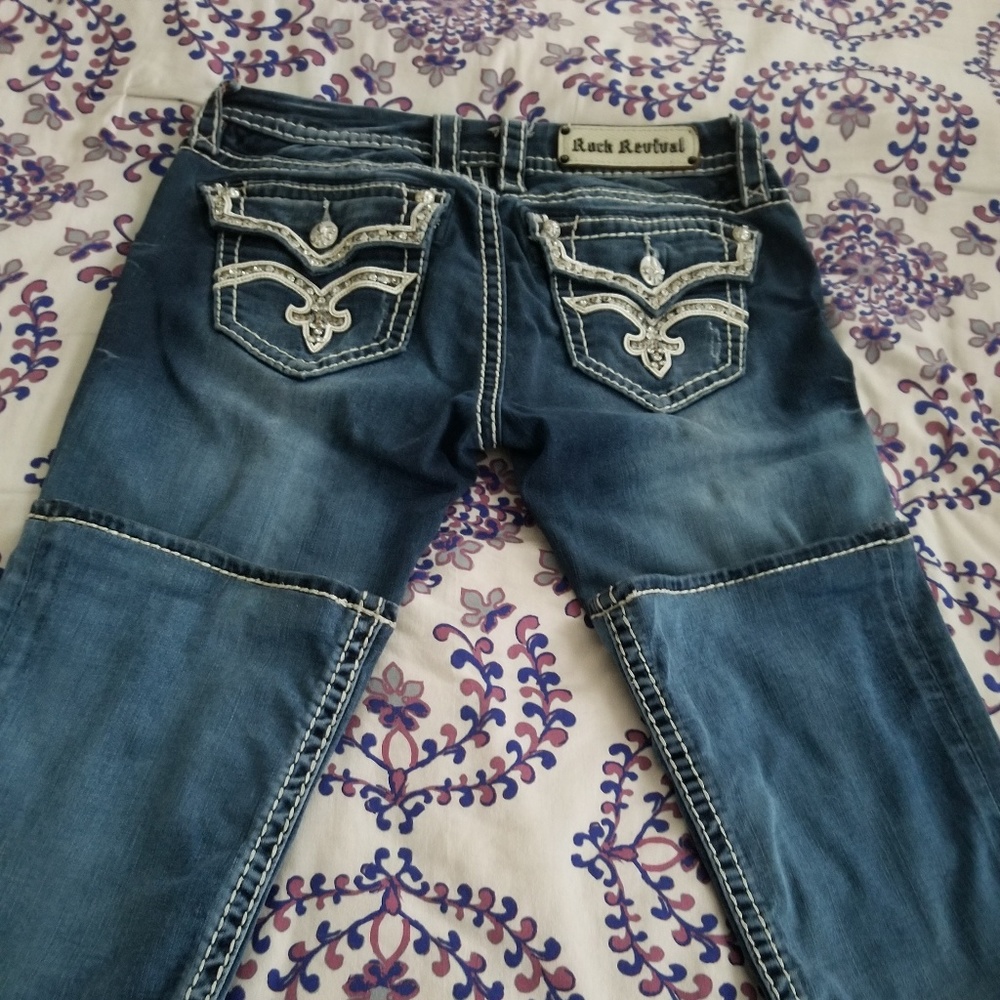 Rock Revival Jean's Etty Boot size 28